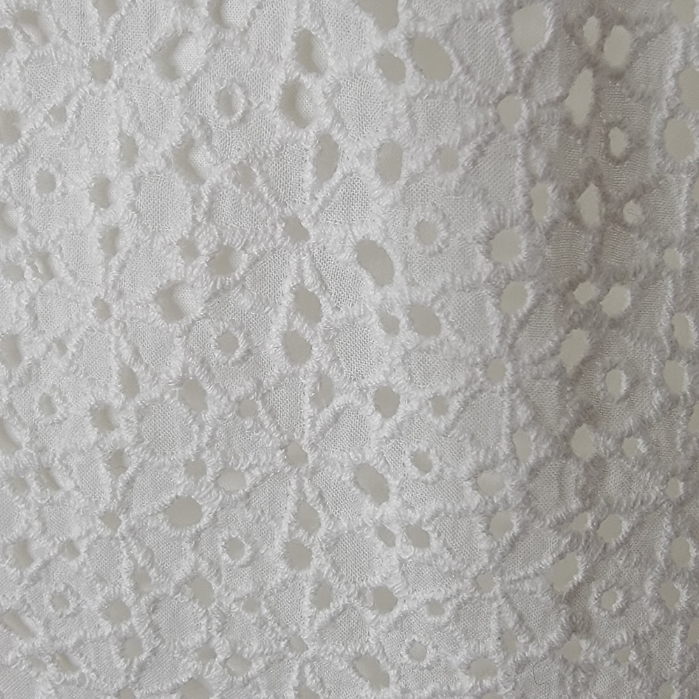 RAG & BONE Eyelet Lace Floral Off Shoulder Dress - Picture 6 of 12